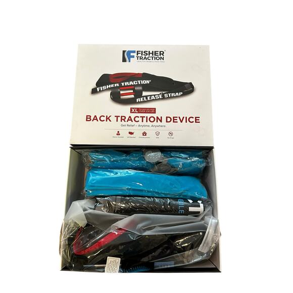 Fisher Traction® Back Traction Device XL – Open Box, Unused Inner Package Sealed - Picture 2 of 4